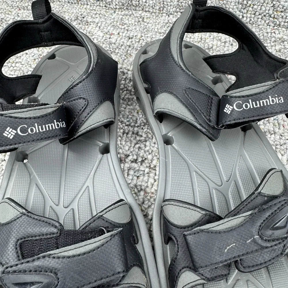 Columbia Techlite Sandals Mens 13 Water Outdoors Gray Black